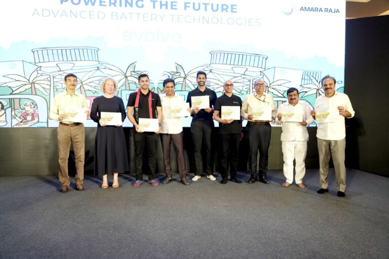 Amara Raja lays foundation stone for E Positive Energy Labs - EV Tech News